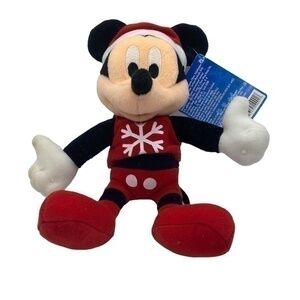 Disney Mickey Mouse Christmas Plush Stuff Animal